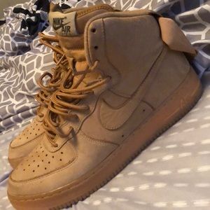 Wheat Air Force ones